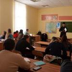 Священник прочитал лекцию по предмету «Духовно-нравственные основы и культура казачества» в институте на Кубани