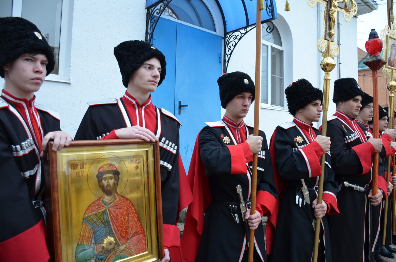 Кубанские студенты. Темрюк праздники. День Святого Георгия Победоносца как отмечают Кубанские казаки.