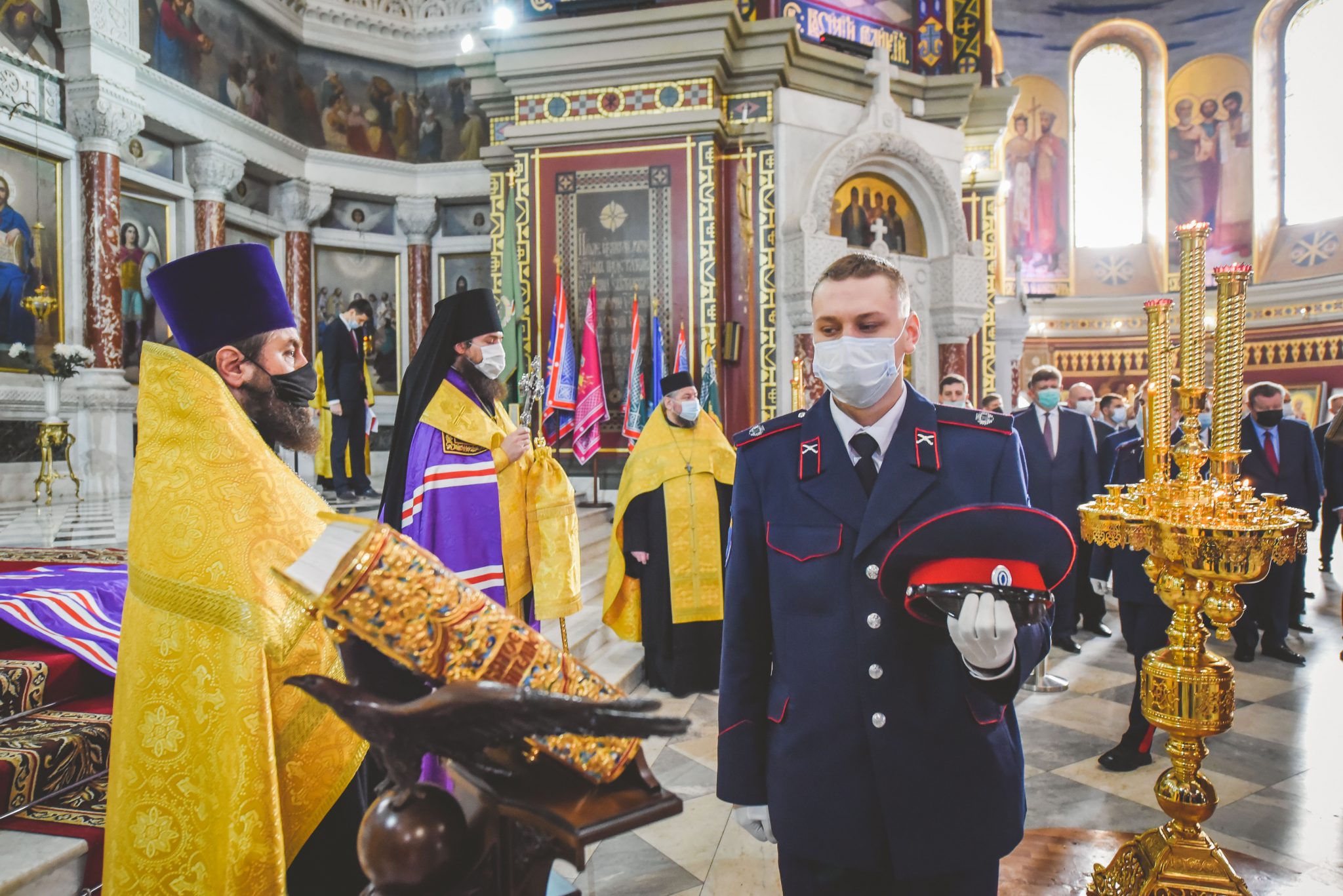 Новочеркасский храм голограмма