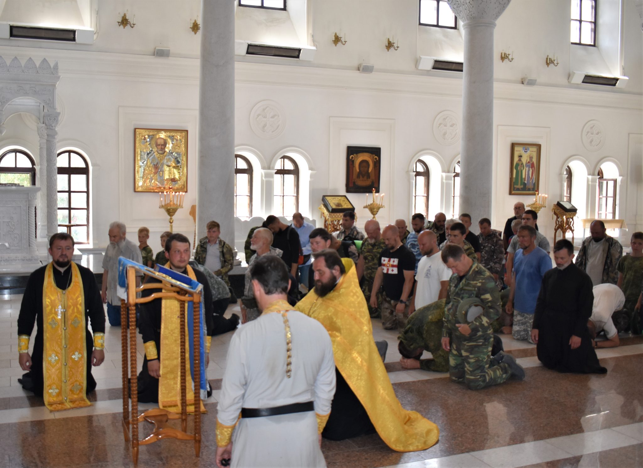 С квадрокоптера Патриарший собор Новочеркасск