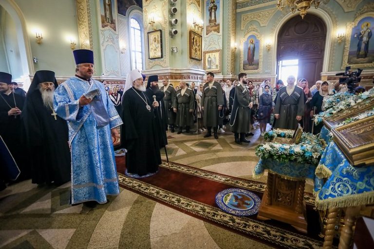 Казанский кафедральный собор Волгоград внутри